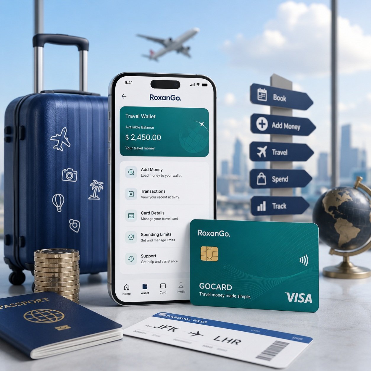 travel money section image
